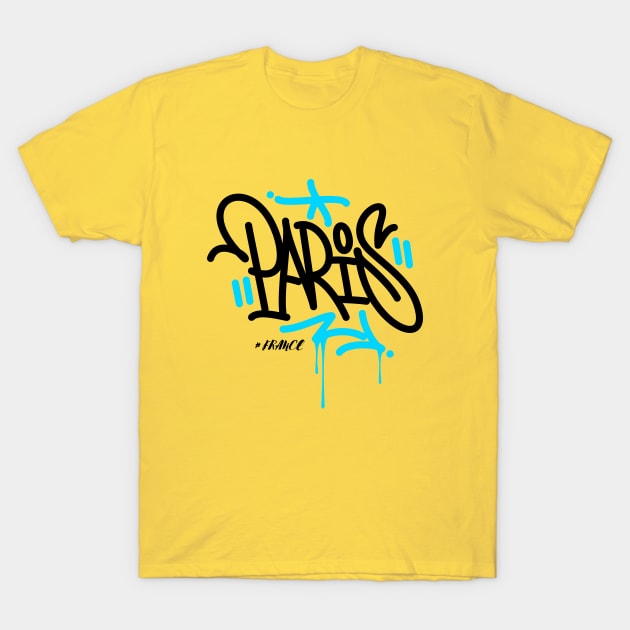 Paris Graffiti Tee! T-Shirt by SocietyTwentyThree